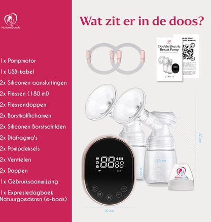 NurtureGoods Smart 3.0 Dual Efficient Breast Pump