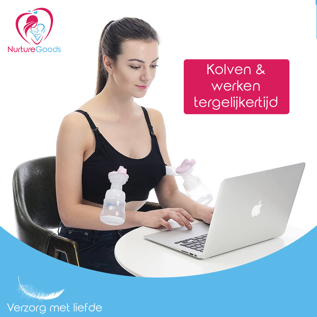 NurtureGoods Breast Pump Bra Size S